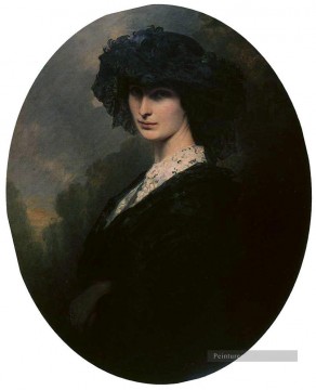  comte Tableaux - Jadwiga Potocka Comtesse Branicka portrait royauté Franz Xaver Winterhalter